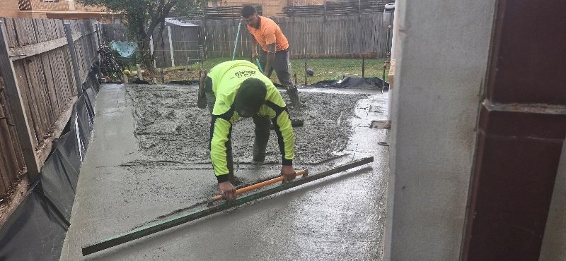 Concrete Contracting project in Windsor